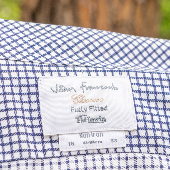 John Francomb x TM Lewin Barrel Cuff Dress Shirt - Picture 3 of 3